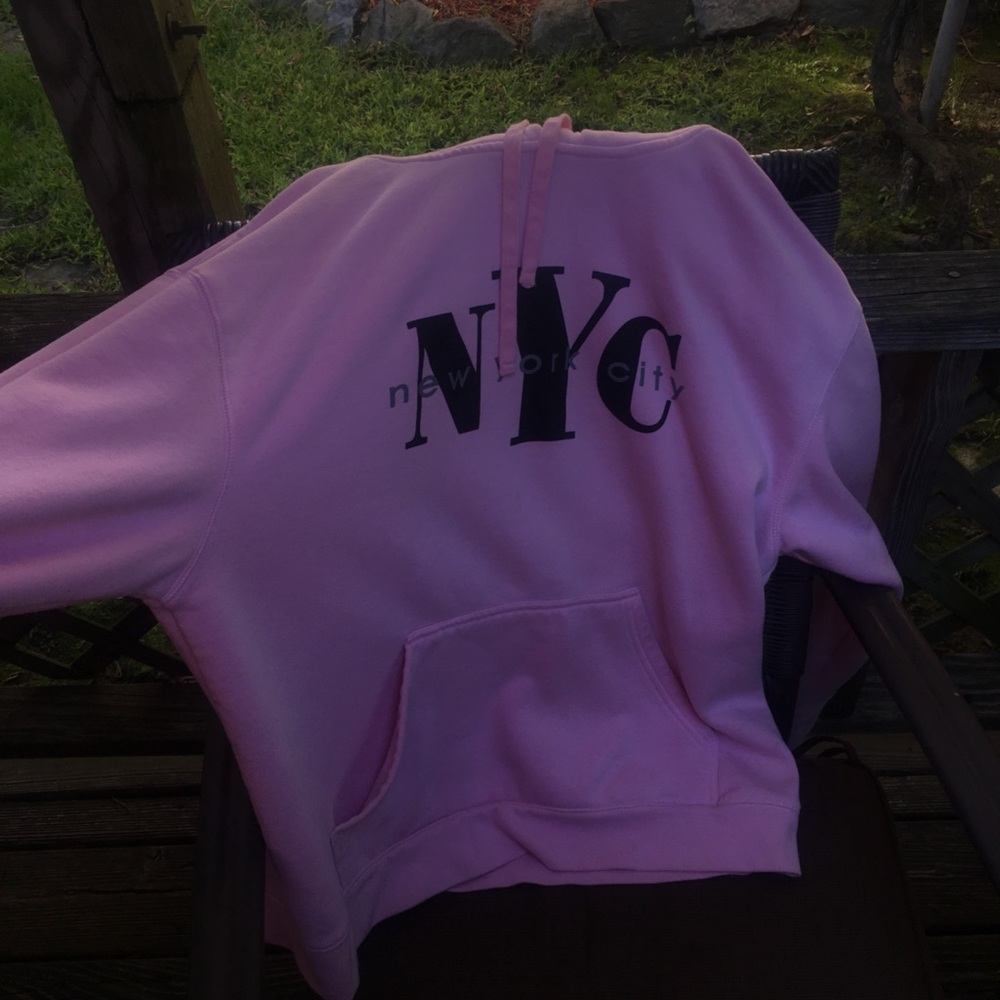 Pink Sweatshirt From NYC